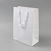 Rectangle Paper Gift Storage Tote Bags with Handle X1-ABAG-TAC0005-04B-01-1
