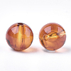 Acrylic Beads X-OACR-S029-059E-2