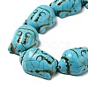 Synthetic Turquoise Beads X-TURQ-G119-20x29mm-08-3