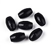 Spray Painted Schima Wood Beads WOOD-T032-29B-2