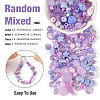 100G Transparent/Opaque Acrylic Beads MACR-TA0001-50B-3