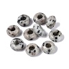 Natural Labradorite European Beads G-N359-17A-06-1