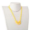 Personalized ABS Plastic Cable Chain Necklaces NJEW-JN02996-01-4
