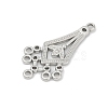 304 Stainless Steel Chandelier Component Links STAS-Q350-11P-2