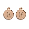 Alloy Enamel Pendants ENAM-S124-01B-10H-1