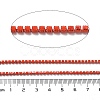 Iron Rhinestone Glass Cup Chain CH-U001-01P-3