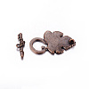 Alloy Toggle Clasps PALLOY-A20005-R-FF-3