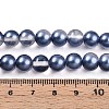 Baking Paint Transparent Glass Beads X1-DGLA-N011-8mm-08-4