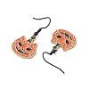 Halloween Alloy Enamel Dangle Earrings EJEW-JE06063-5