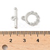 Alloy Toggle Clasps FIND-B047-05P-4