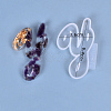 Letter DIY Silicone Molds DIY-I034-08I-3