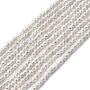 Electroplated Shell Pearl Beads Strands BSHE-K017-2mm-1