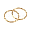 Ion Plating(IP) 304 Stainless Steel Closed Jump Rings STAS-G393-06G-10-3