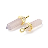 Natural Agate Pointed Pendants G-G025-01G-40-3