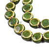 Handmade Porcelain Ceramic Beads Strands PORC-Q265-008C-2