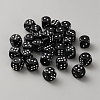 Opaque Acrylic Beads OACR-WH20002-08A-1