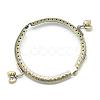 Iron Purse Frame Handle for Bag Sewing Craft Tailor Sewer FIND-T008-004AB-2