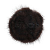 Faux Mink Fur Lapel Pins JEWB-WH0026-94B-1