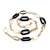Handmade Brass Oval Link Chains CHC-H102-16G-F-3
