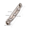 Iron Brooch Findings IFIN-S526-35mm-4