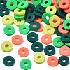 Handmade Polymer Clay Beads CLAY-T019-02B-37-1