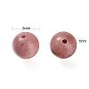 100Pcs 8mm Grade AAA Natural Rhodonite Round Beads DIY-LS0002-65-3