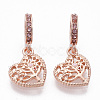 Alloy European Dangle Charms MPDL-T004-03RG-1