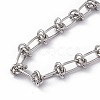 Non-Tarnish 304 Stainless Steel Kont Link Chain Necklace for Men Women LS-NJEW-P269-02P-2