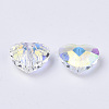 Transparent K9 Glass Beads GGLA-S056-7x8-001AB-2