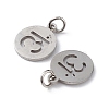 Non-Tarnish 304 Stainless Steel Charms LS-STAS-Q201-T451P-2