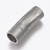 Tarnish Resistant 304 Stainless Steel Bayonet Clasps STAS-O114-042B-P-3
