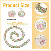 1 Strand Handmade Glod Sand Lampwork Beads Strands LAMP-TA0002-09F-4