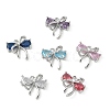 Brass Micro Pave Cubic Zirconia Charms KK-A300-01P-1