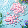 100Pcs 5 Styles Opaque Acrylic Beads MACR-TADJ0001-12G-5