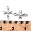 Rack Plating Brass Micro Pave Cubic Zirconia Pendants KK-K333-78P-3