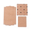 Kraft Paper Boxes and Earring Jewelry Display Cards CON-L015-B02-2