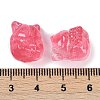 Transparent Spray Paint Glass Beads GLAA-H035-01H-3
