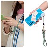 2Pcs Boho Macrame Wristlet Keychain Keying KEYC-SW00004-06-5