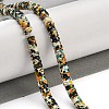 Baking Paint Synthetic Turquoise Beads Strands G-H060-02B-11-2