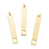 Ion Plating(IP) 304 Stainless Steel Pendants STAS-I311-13G-2