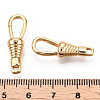 Brass Lobster Claw Clasps KK-N254-21G-3
