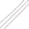 Tarnish Resistant 304 Stainless Steel Cable Chains CHS-C002-03P-01-1