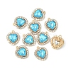 Alloy Crystal Rhinestone Charms ALRI-YW0001-01E-1