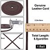 Flat Cowhide Leather Cord WL-GF0001-09C-02-2