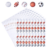 2 Sets Paper Self-Adhesive Stickers DIY-PH0036-04-1