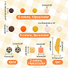 14 Style Food Grade Eco-Friendly Silicone Focal Beads SIL-GA0001-09-2