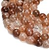 Natural Black Gold Rutilated Quartz Beads Strands G-L657-B02-12mm-4