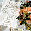 Plastic Drawing Painting Stencils Templates DIY-WH0396-0152-3