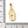 Brass Micro Pave Cubic Zirconia Pendants KK-A266-30G-3