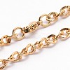 Fashionable 304 Stainless Steel Chain Necklaces NJEW-I060-05A-1
